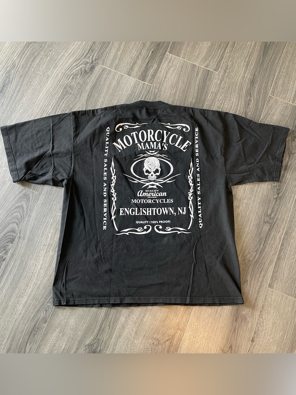 Motorcycle Mama’s Motorcycle Sales & Service NJ Pocket Tee Shirt Men’s size XL